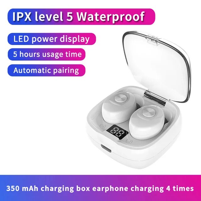 XG8 Digital Bluetooth 5.2 TWS Bluetooth Headset tws Sports Headset Touch Mini Wireless Bluetooth Headset Noise Reduction Earbuds